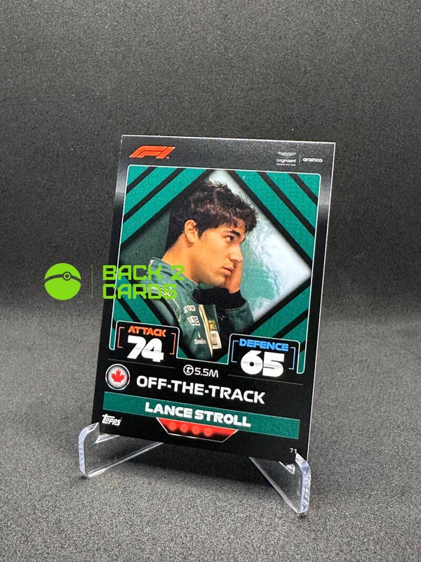 71 - Turbo Attax F1 2022 - Aston Martin Aramco Cognizant F1 - Lance Stroll