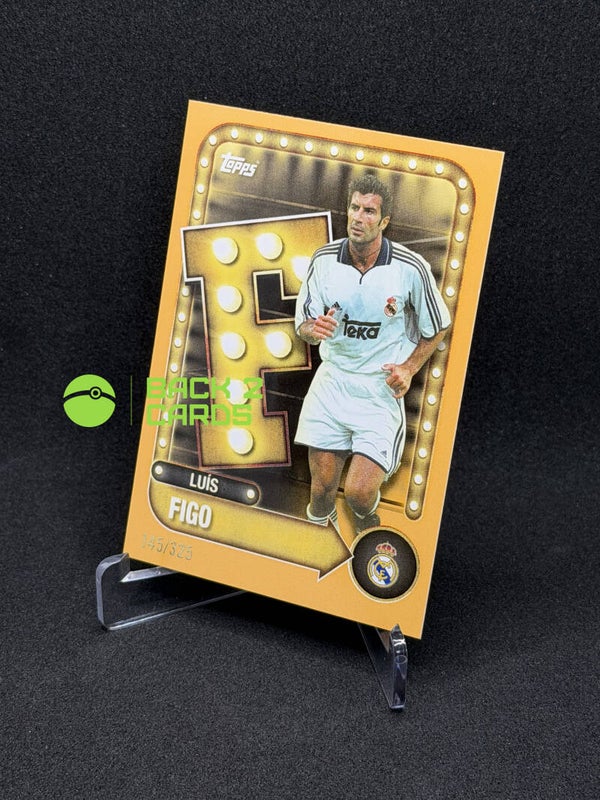 Luís Figo Name in Lights #24 Numbered 145/325