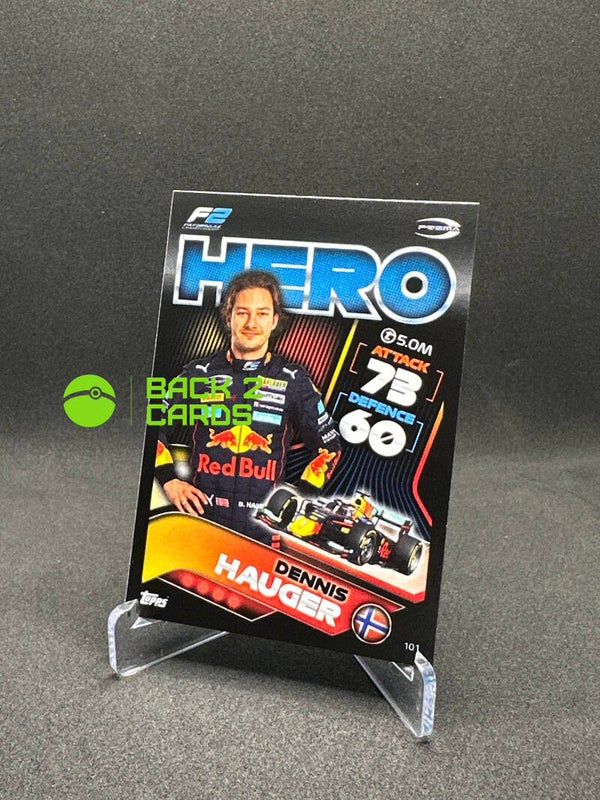 101 - Turbo Attax F1 2022 - F2 Team - Dennis Hauger