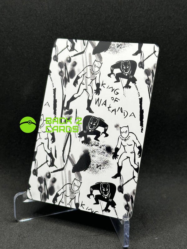 Disney 100 Wonder Bandai Carddass - Black Panther "King of Wakanda"