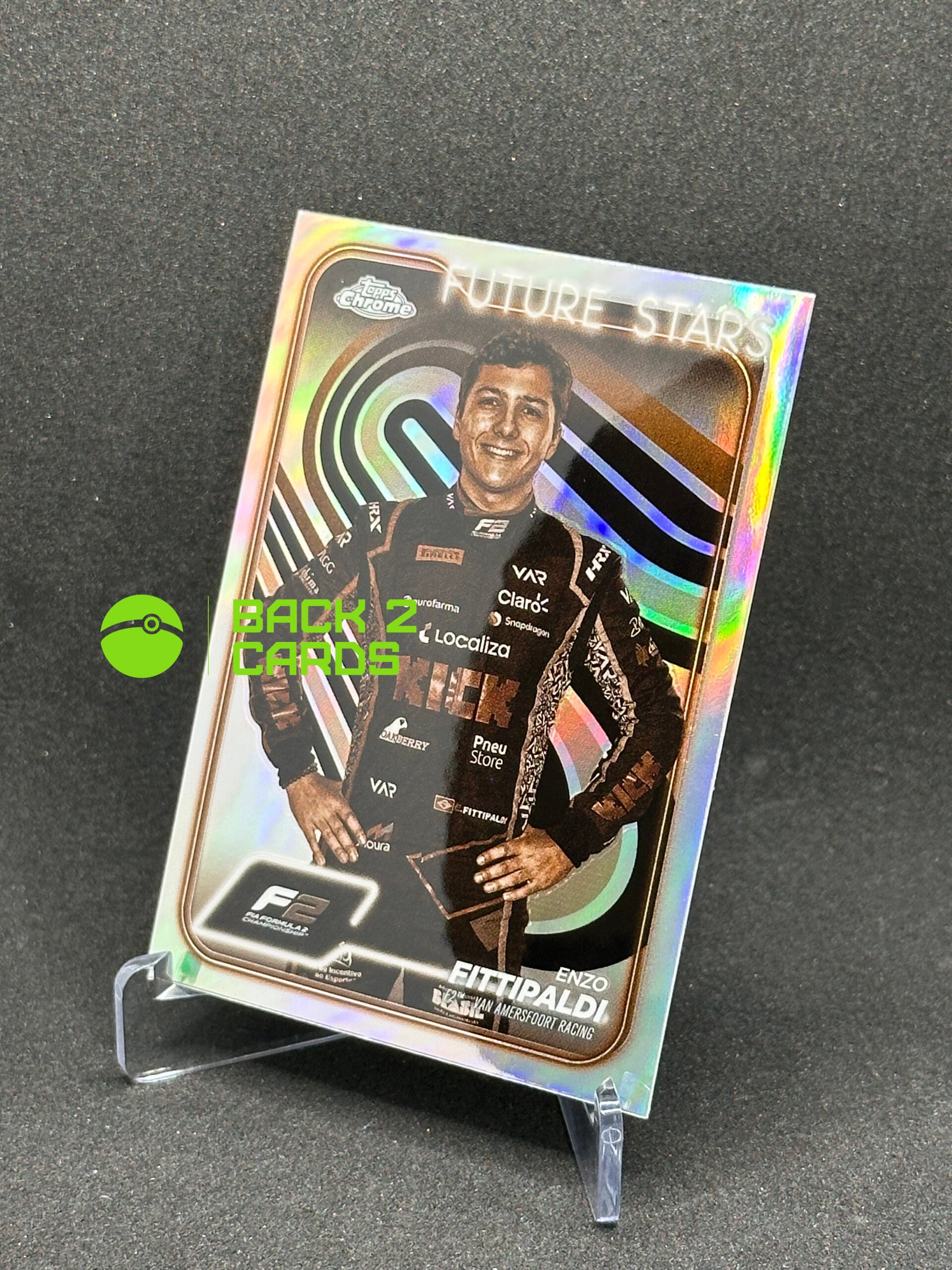 Enzo Fittipaldi #39 Future Stars Sepia Refractor