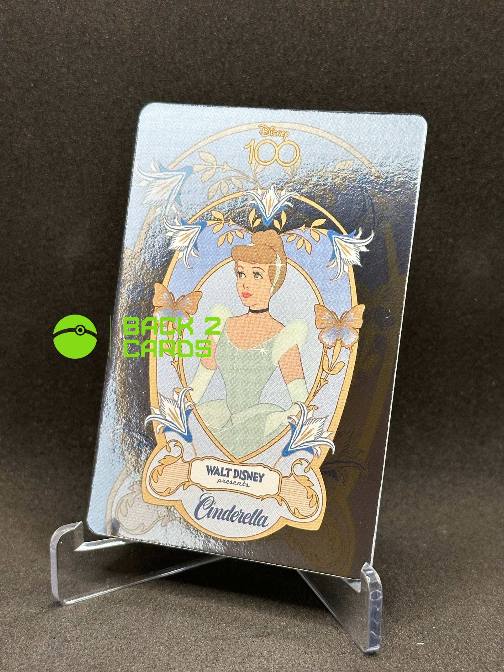 Disney 100 Wonder Bandai Carddass - Cinderella - Silver Foil