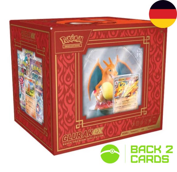 Pokémon Super-Premium Kollektion Glurak ex - Deutsch