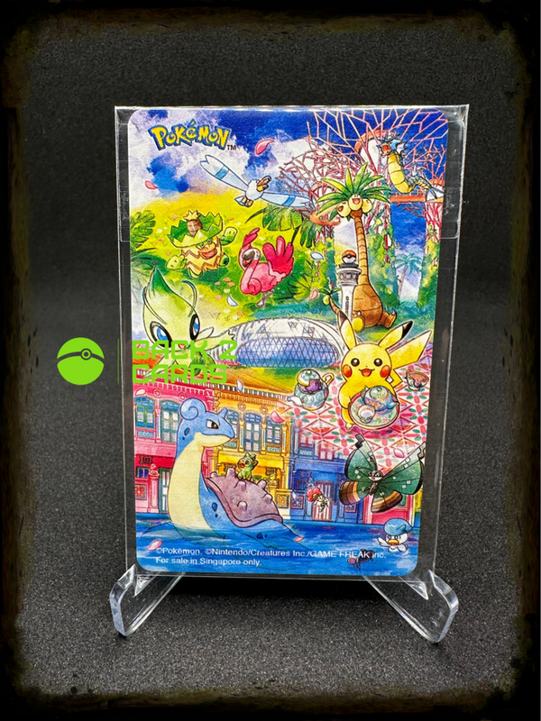 Pokémon Center Singapore 5th Anniversary Ezlink Card