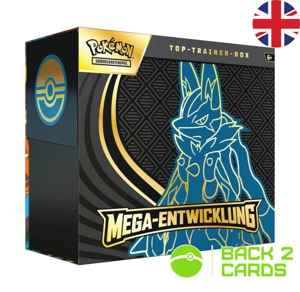 Mega Evolution Elite Trainer Box Lucario - Englisch