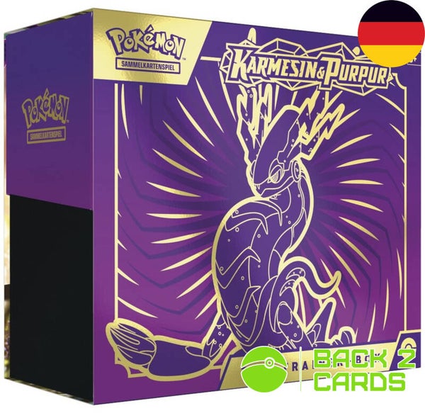 Karmesin & Purpur Top Trainer Box Miraidon - Deutsch