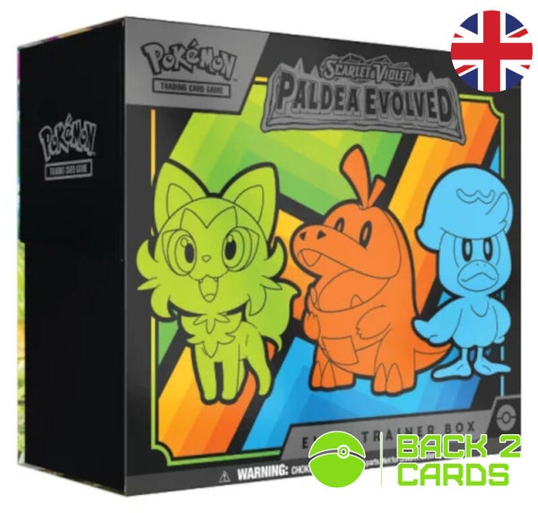 Scarlet & Violet Paldea Evolved Elite Trainer Box - Englisch