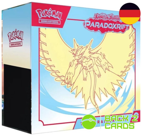 Karmesin & Purpur Paradoxrift Top Trainer Box Donnersichel - Deutsch