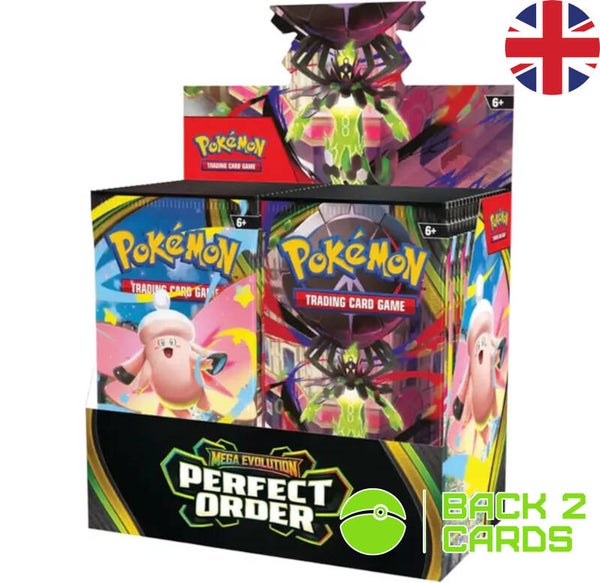 Mega Evolution Perfect Order Display - Englisch (36 Booster)