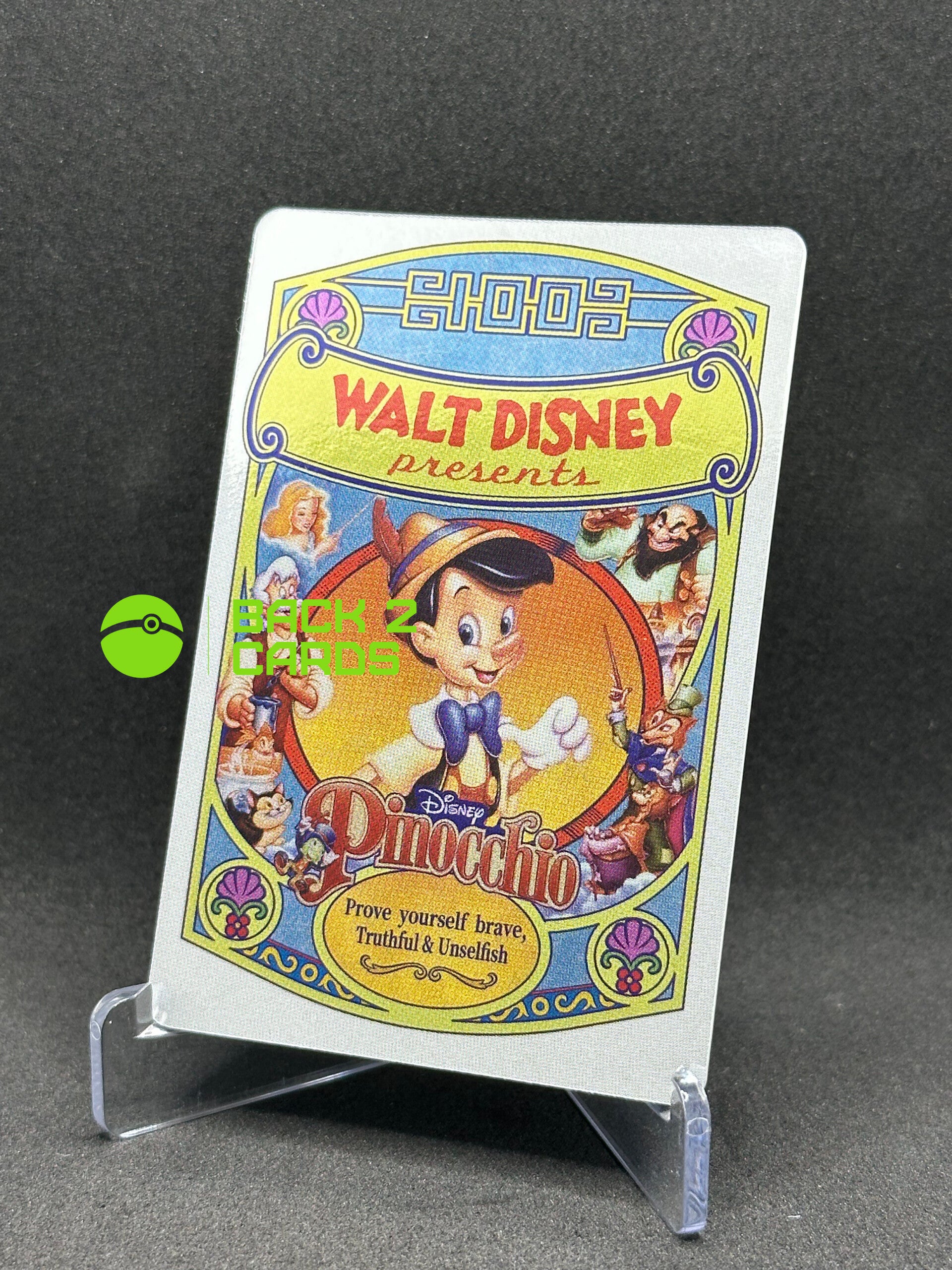 Disney 100 Wonder Bandai Carddass - Pinocchio - Foil