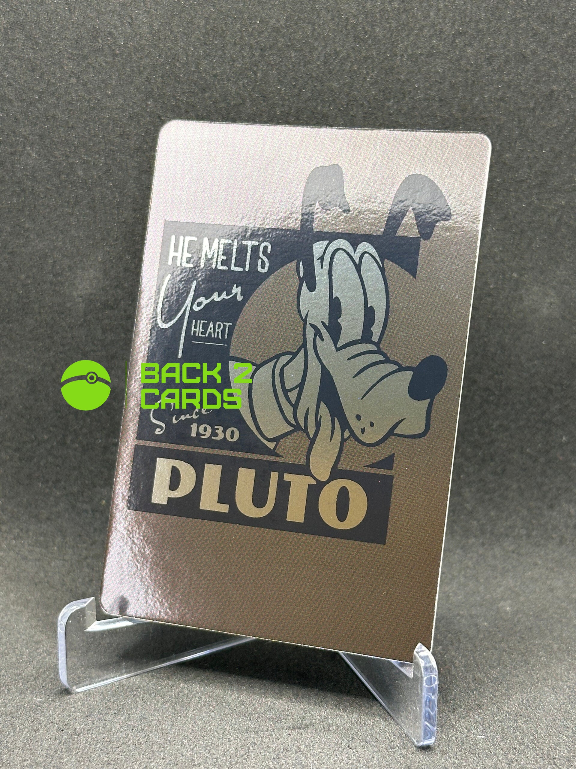 Disney 100 Wonder Bandai Carddass - Pluto - Silver Foil