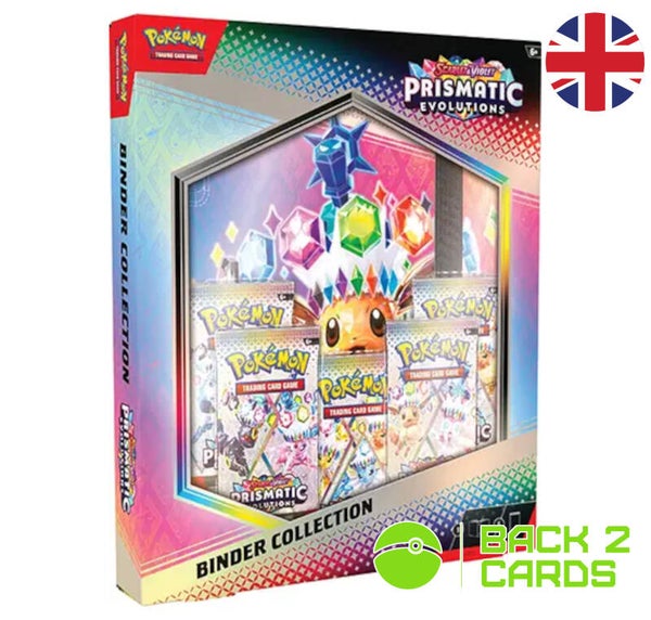 Scarlet & Violet Prismatic Evolutions Binder Collection - Englisch