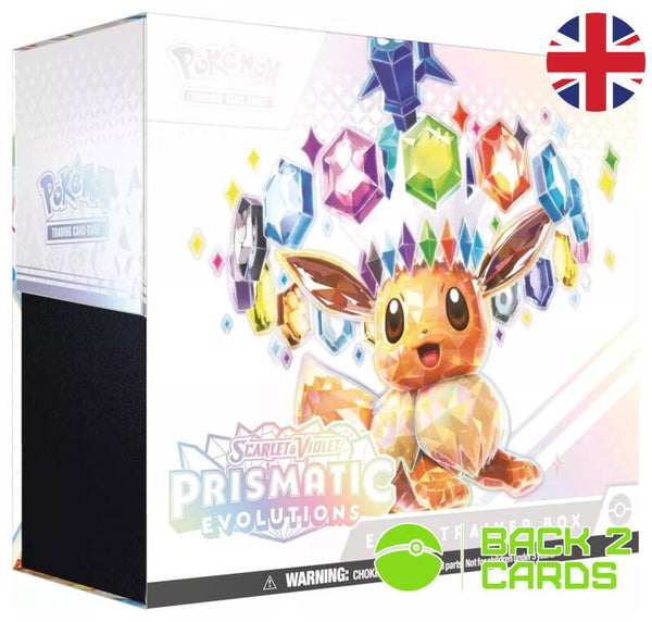 Scarlet & Violet Prismatic Evolutions Elite Trainer Box - Englisch