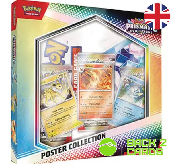 Scarlet & Violet Prismatic Evolutions Poster Collection - Englisch