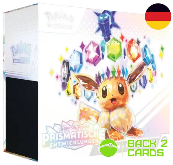 Karmesin & Purpur Prismatische Entwicklungen Top Trainer Box - Deutsch