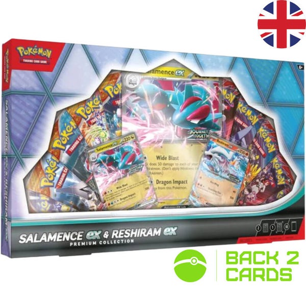 Pokémon Salamence ex & Reshiram Ex Premium Collection - Englisch