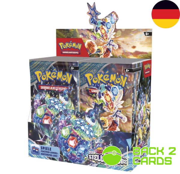 Karmesin & Purpur Stellarkrone Display - Deutsch (36 Booster)