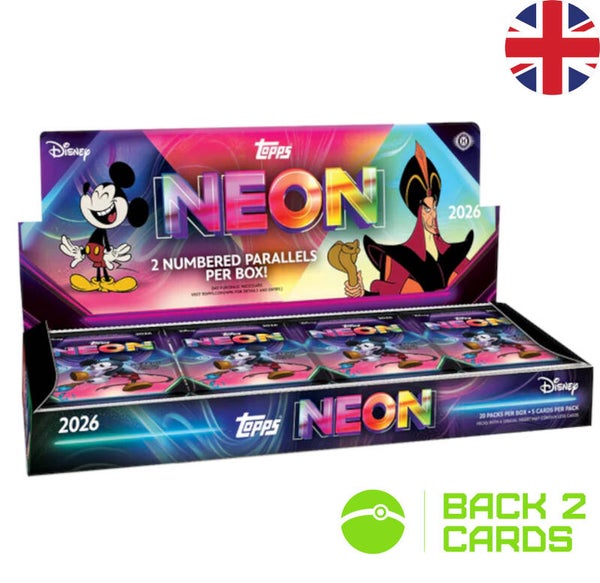 2026 Topps Disney Neon Hobby Box