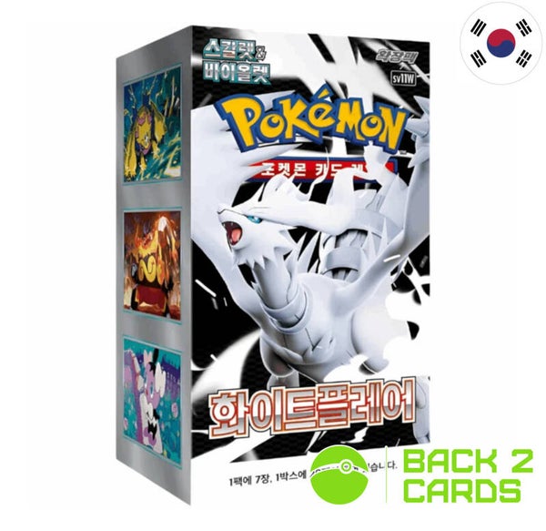 Pokémon White Flare Display - Koreanisch