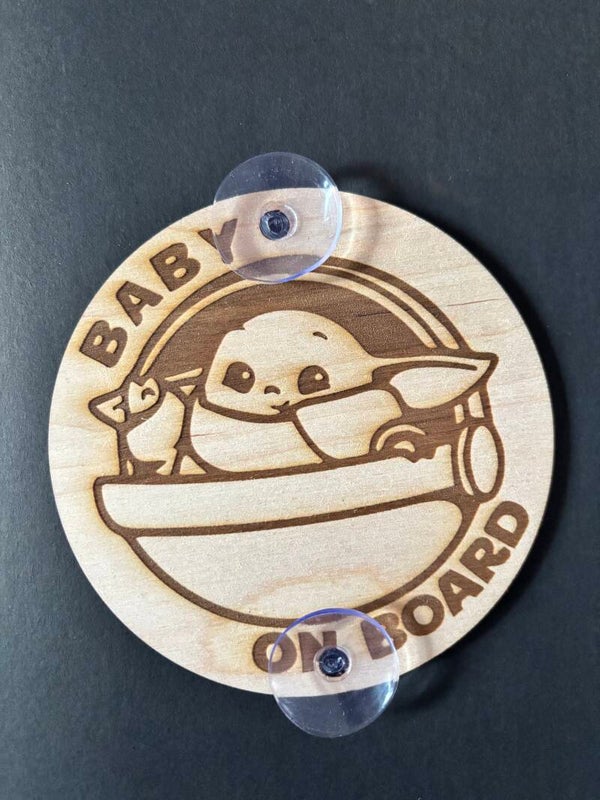 Bébé à bord Yoda