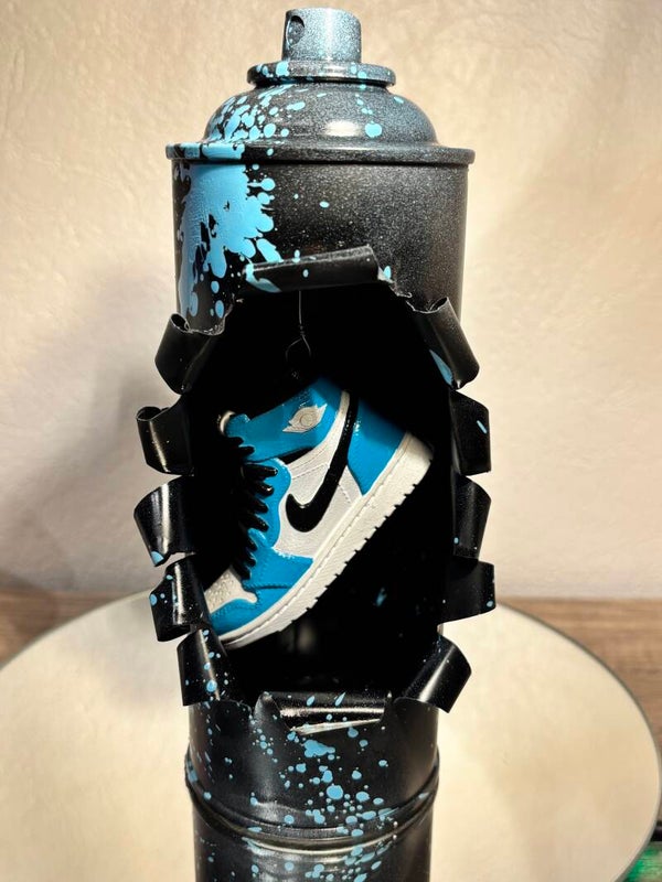 BOMBE ECLATEE NIKE BLEU
