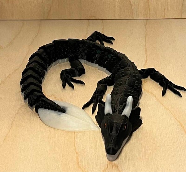 DRAGON noir-phosphorescent