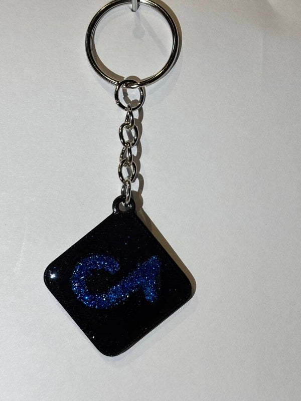 NFC tag TIKTOK BLEU FONCÉ PAILLETTES