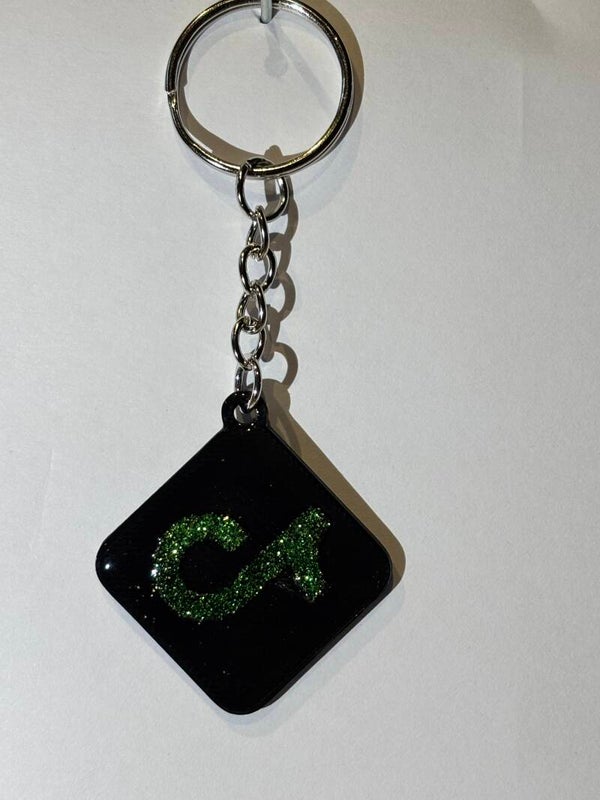 NFC tag TIKTOK VERT PAILLETTES.