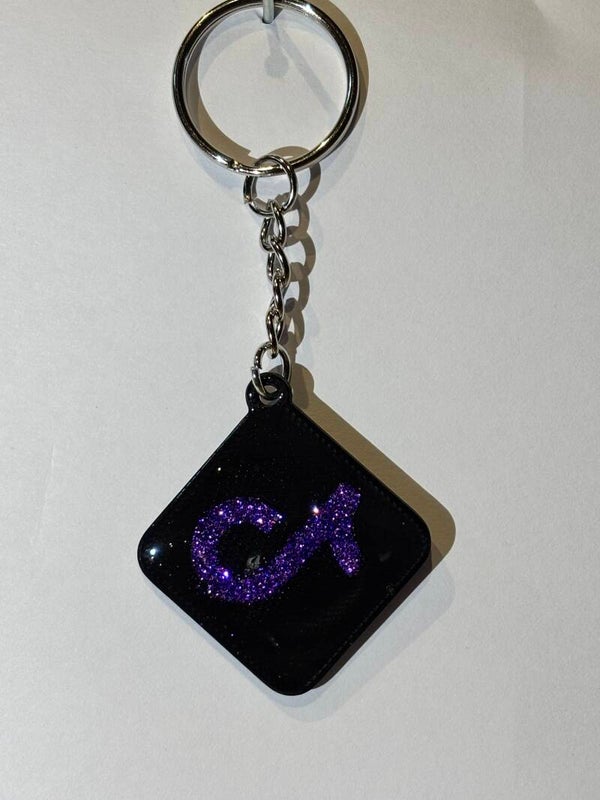 NFC tag TIKTOK VIOLET PAILLETTES.