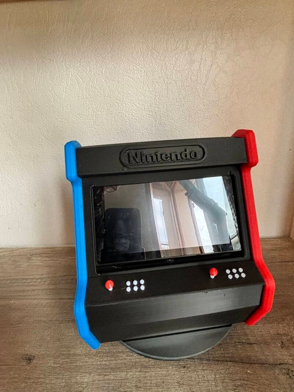 TV SUPPORT SWITCH BLEU