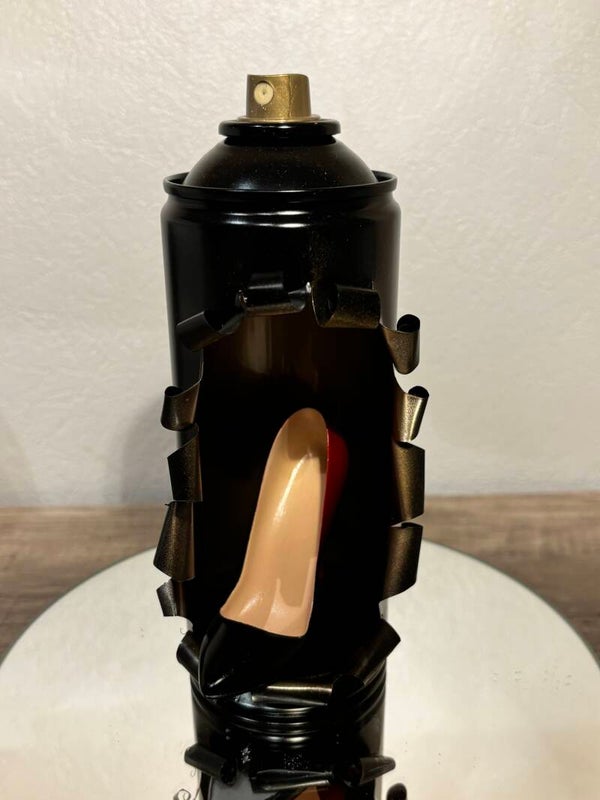 Bombe aérosol éclatée TALONS NOIR & ROUGE