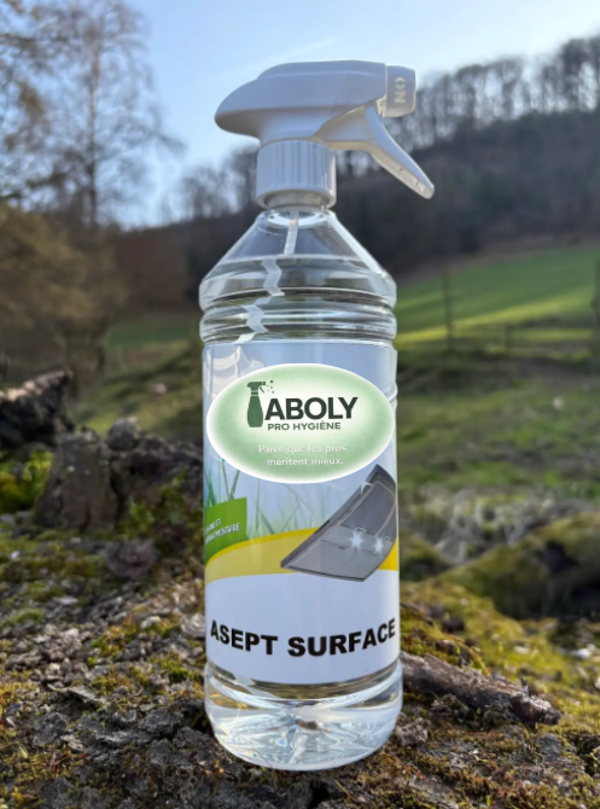 Asept surfaces ABOLY - désinfectant, 1L