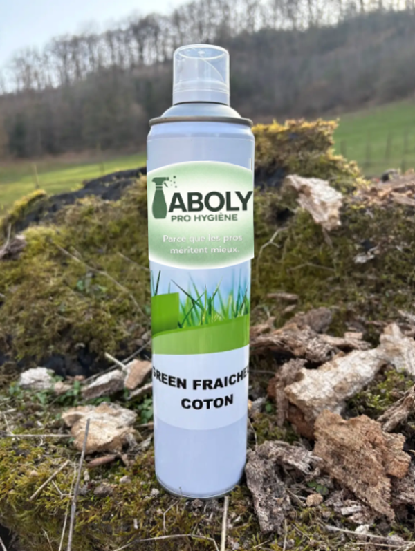 Green fraicheur ABOLY - désodorisant destructeur d'odeur, 500 ml