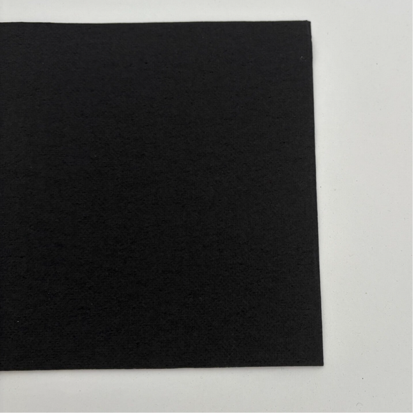 serviettes 2 Points - 33 cm Noir 1/4 - FSC (20x50) 1000 pcs