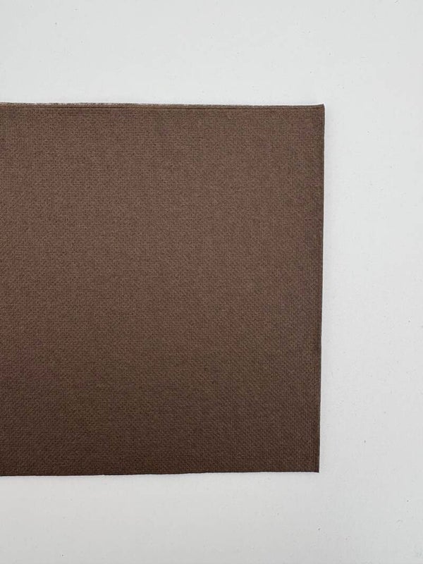 serviettes 2 Points - 33 cm Brun 1/4 - FSC (20x50) 1000 pcs