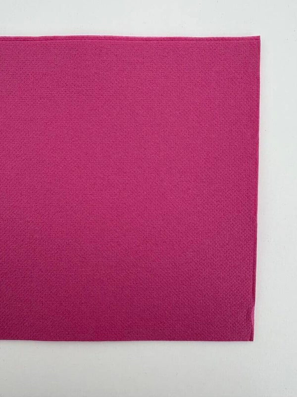serviettes 2 Points - 33 cm Magenta 1/4 - FSC (20x50) 1000 pcs