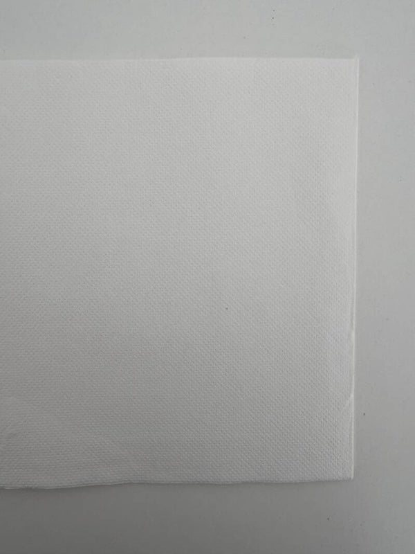 serviettes 2 Points - 33 cm Blanc 1/4 - FSC (20x50) 1000 pcs