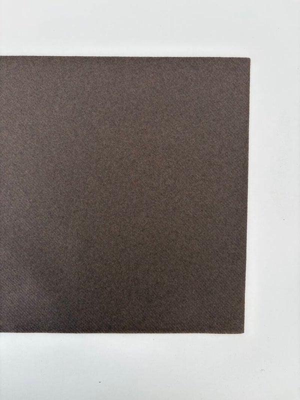 Serviettes AIRLAID marron haute qualité (proche du tissu)  40*40cm - 1100Pcs