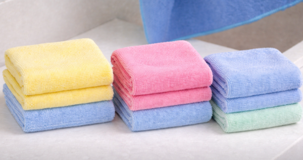 Pack de 3 chiffons microfibres haute qualité – 40 × 40 cm – ultra doux et absorbants