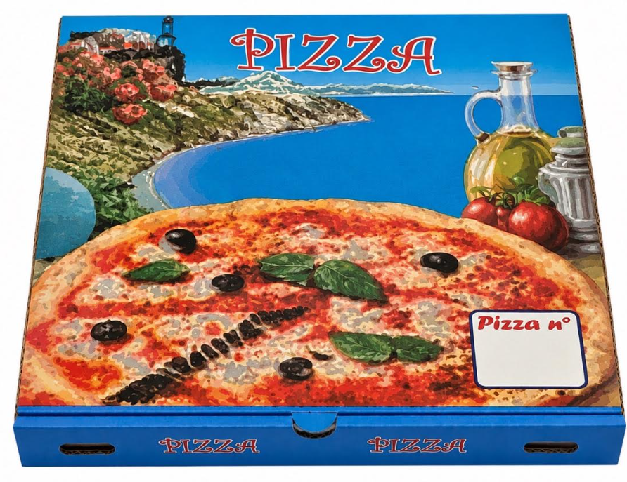 Boites pizza white - 100 Pcs -31*31*4cm