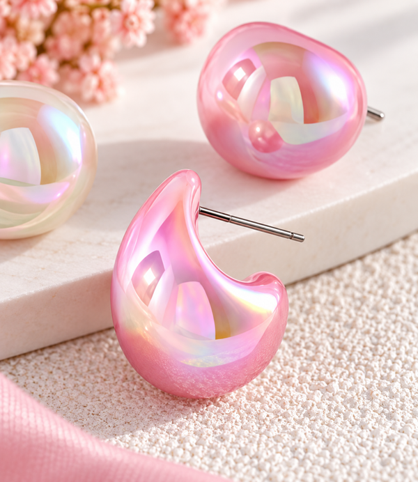 Gouttes Rose perlé