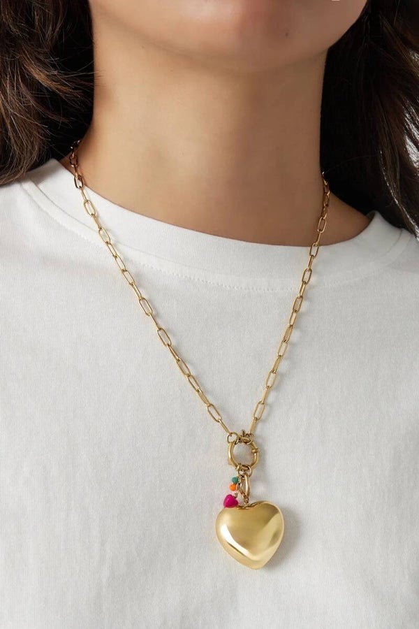 Collier Love Pop Doré