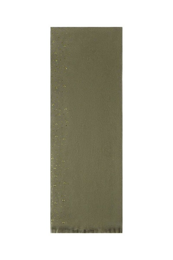 Echarpe oeillets - Kaki