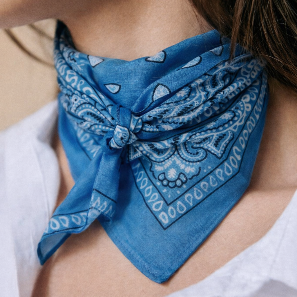 Bandana Bleu