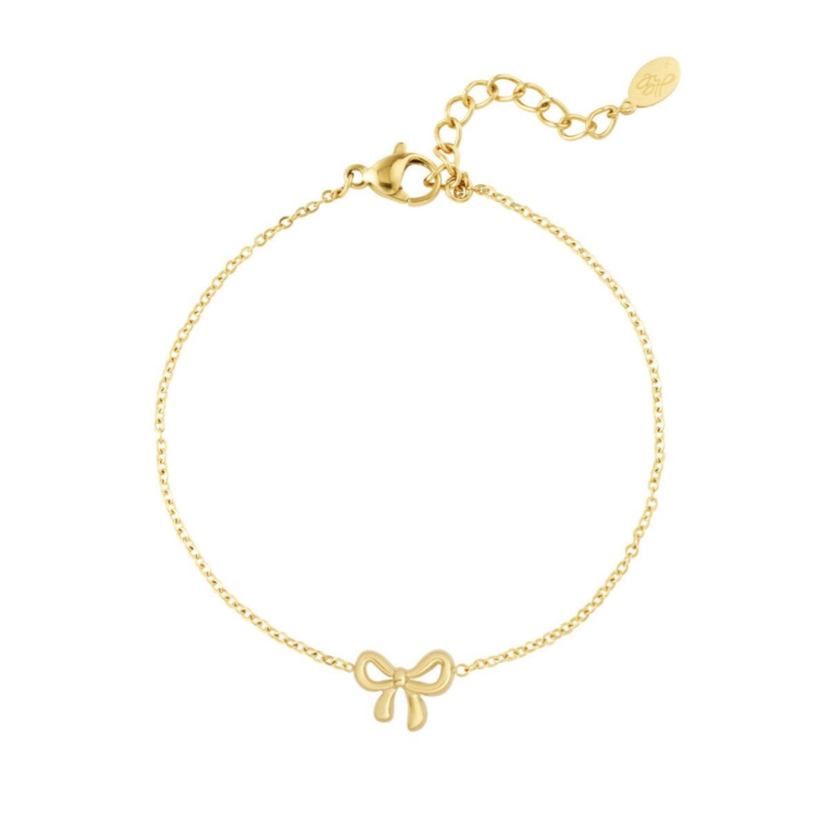 Bracelet avec noeud - Dorée