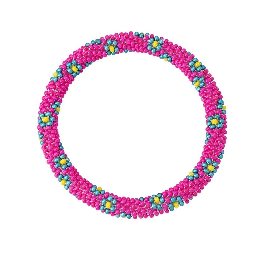 Bracelets Perles - Fushia