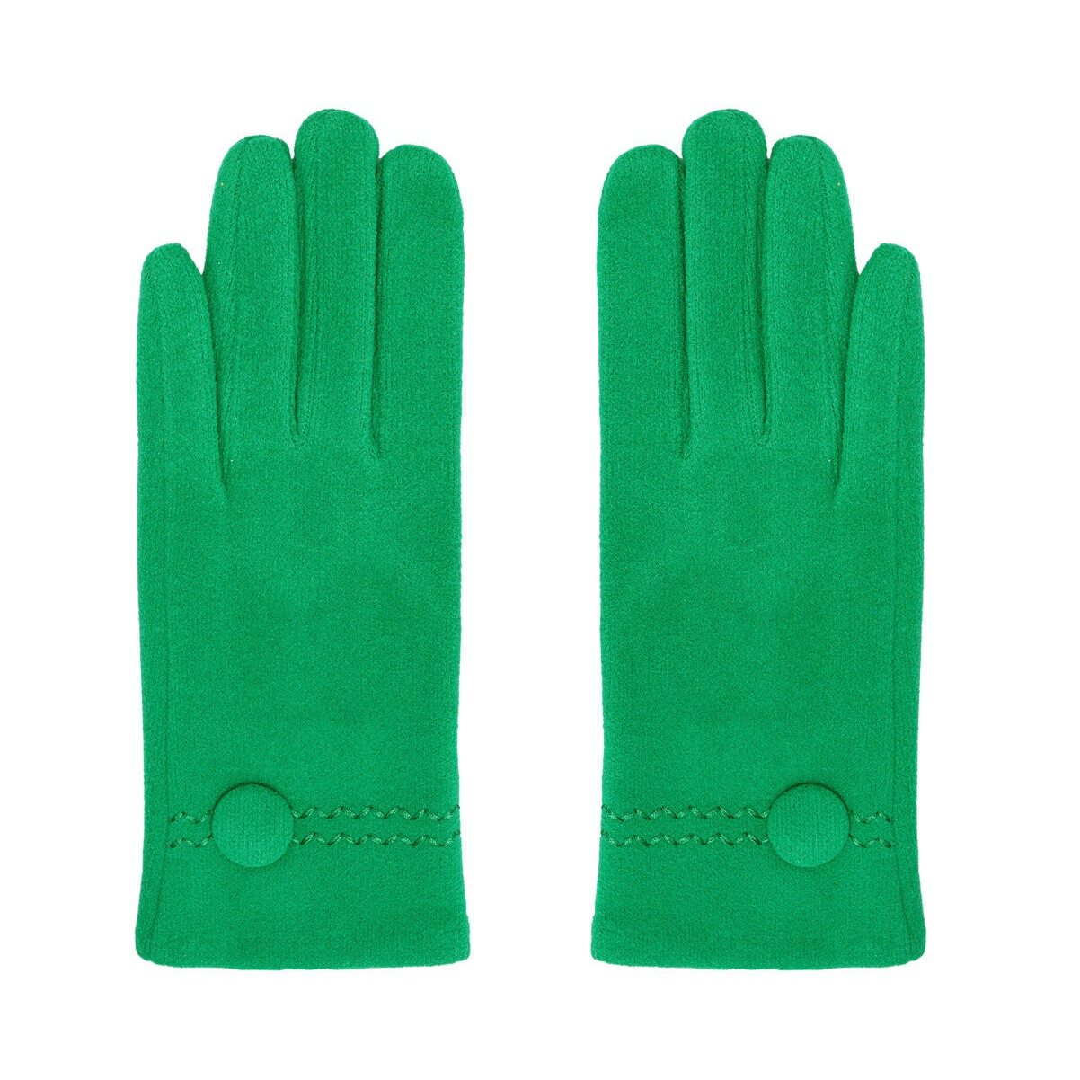 Gants Bouton - Vert