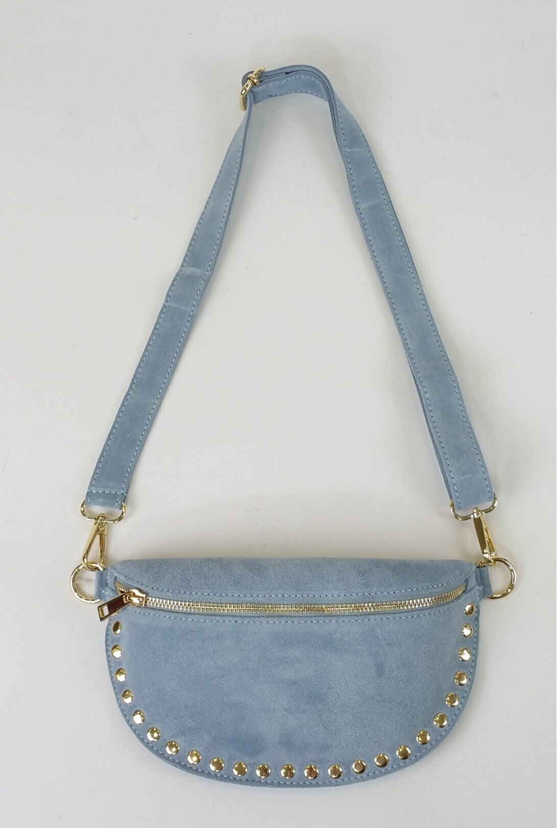 Sac Banane cuir - Bleu
