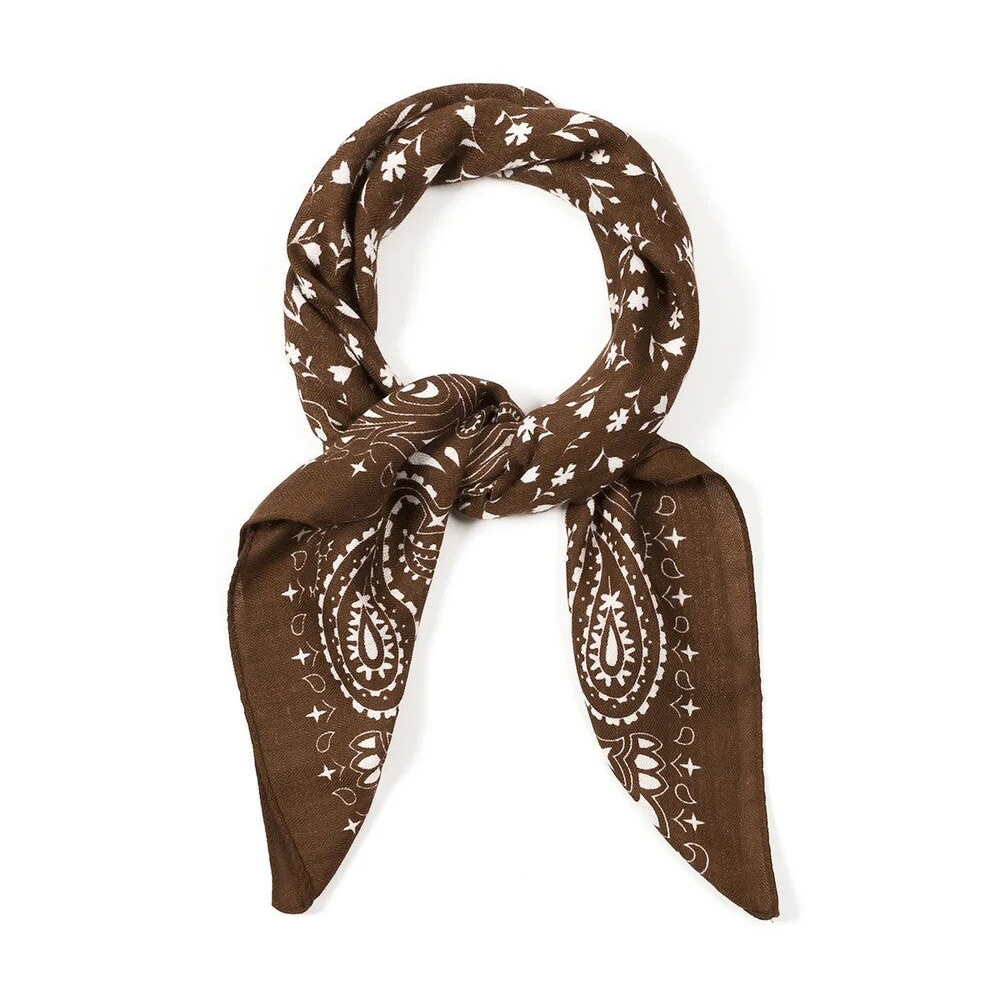 Foulard hiver décontracté - brun