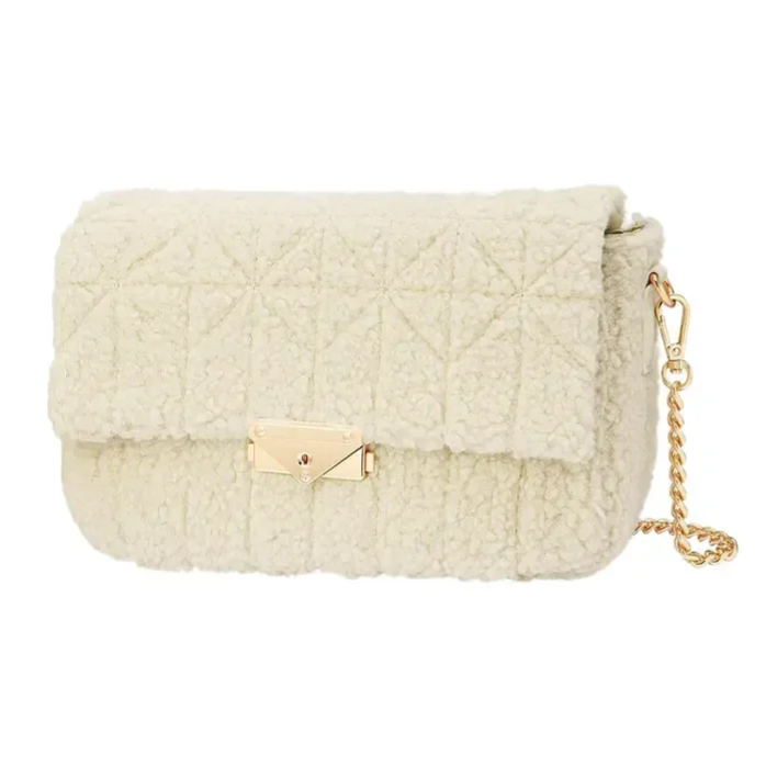 Sac à main Teddy - Blanc cassé